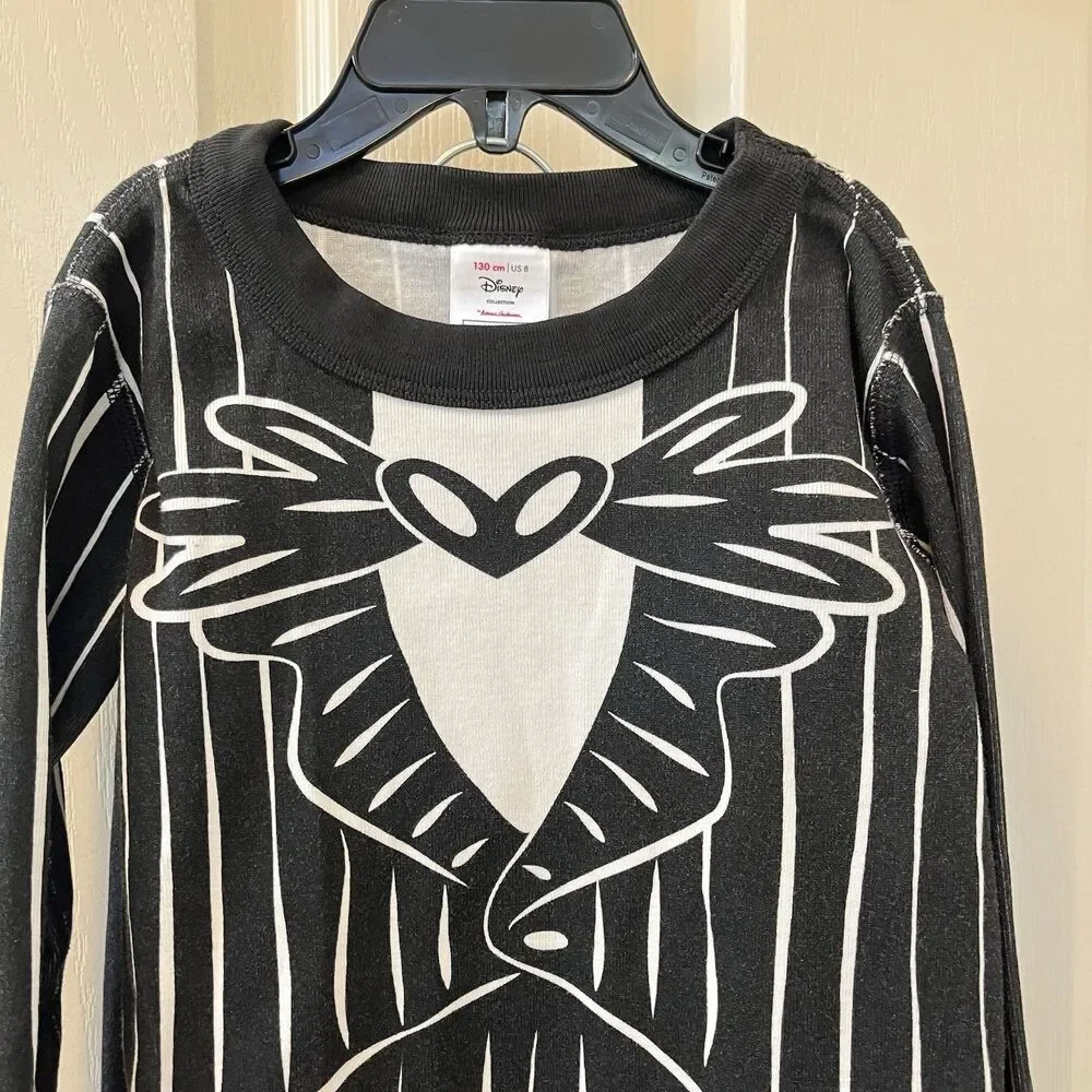 Hanna Andersson Disney The Nightmare Before Christmas Pajama Set Size 130 US 8